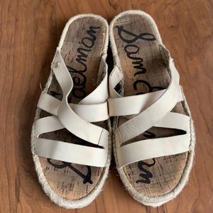 San Edelman beach sandals